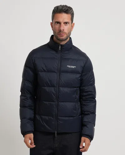 Armani Exchange Coats In Blue
