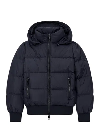 Armani Exchange Coats In Blue
