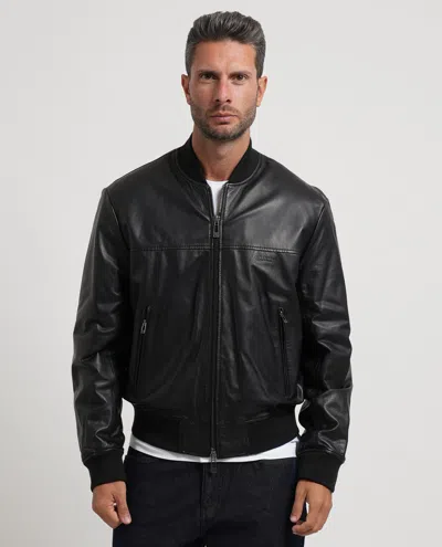 Armani Exchange Coats In Black