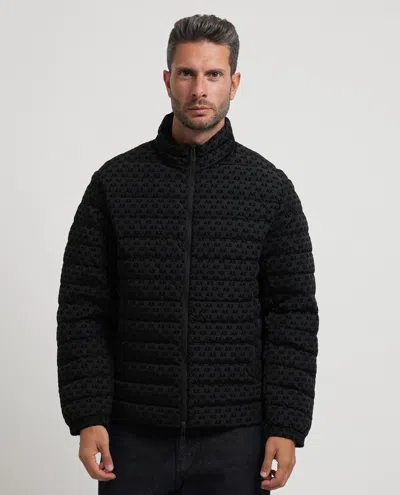 Armani Exchange Coats In Black