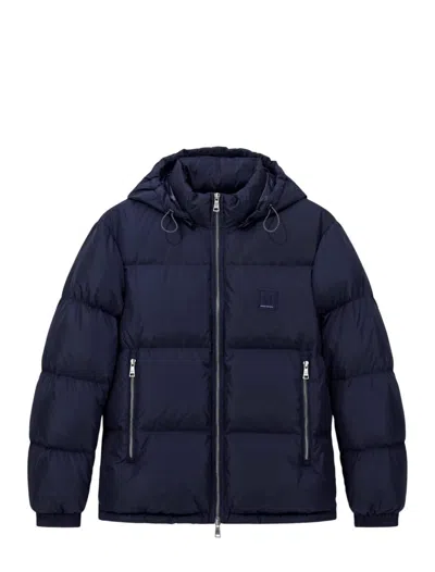Armani Exchange Coatsjackets In Blue