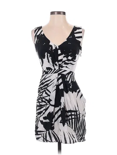 Pre-owned Armani Exchange Cocktail Dress In Black