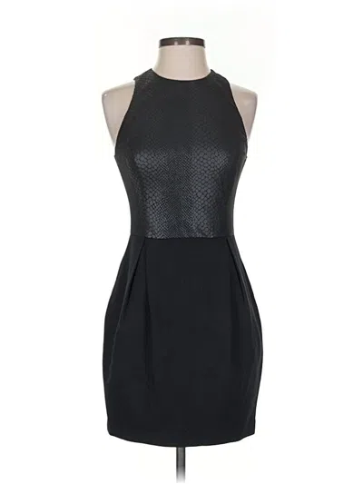 Pre-owned Armani Exchange Cocktail Dress In Black