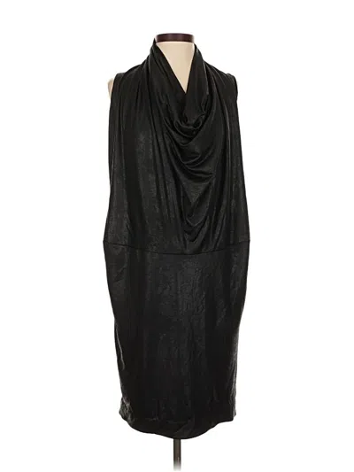 Pre-owned Armani Exchange Cocktail Dress In Black