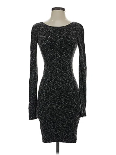 Pre-owned Armani Exchange Cocktail Dress In Black