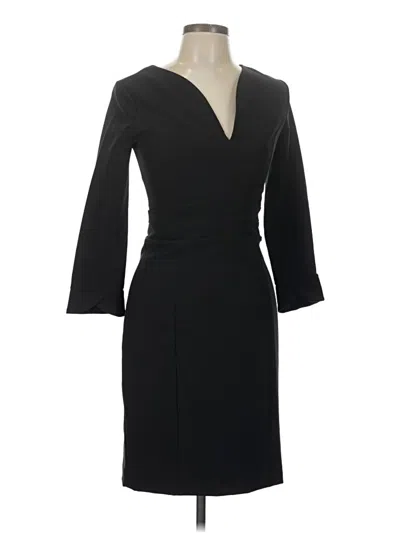 Pre-owned Armani Exchange Cocktail Dress In Black