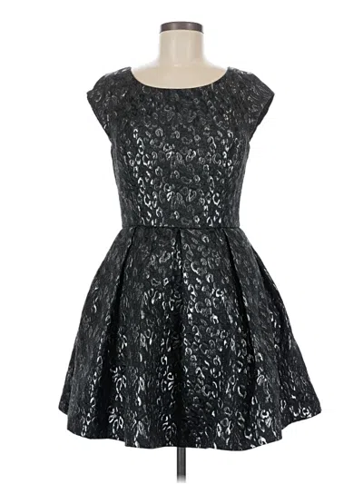 Pre-owned Armani Exchange Cocktail Dress In Black