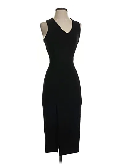 Pre-owned Armani Exchange Cocktail Dress In Black