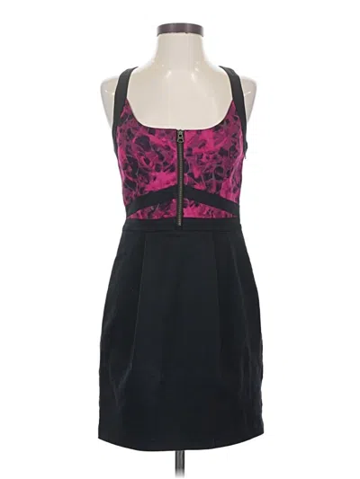 Pre-owned Armani Exchange Cocktail Dress In Black
