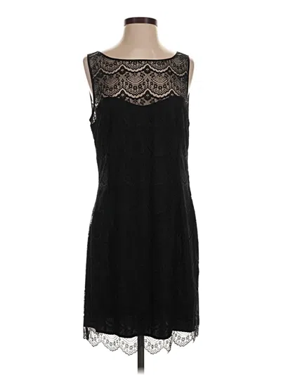 Pre-owned Armani Exchange Cocktail Dress In Black