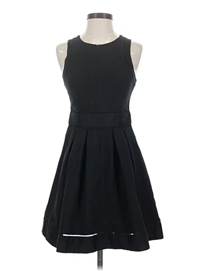 Pre-owned Armani Exchange Cocktail Dress In Black