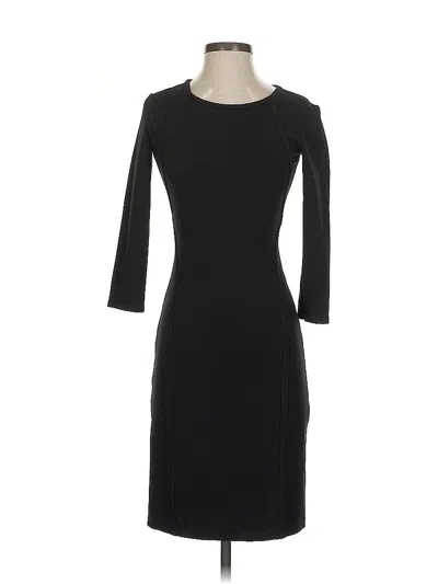 Pre-owned Armani Exchange Cocktail Dress In Black
