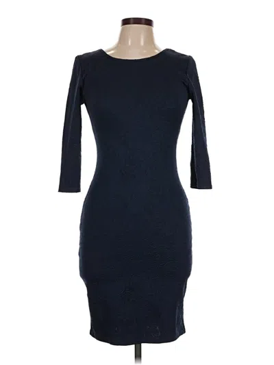 Pre-owned Armani Exchange Cocktail Dress In Black