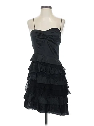 Pre-owned Armani Exchange Cocktail Dress In Black