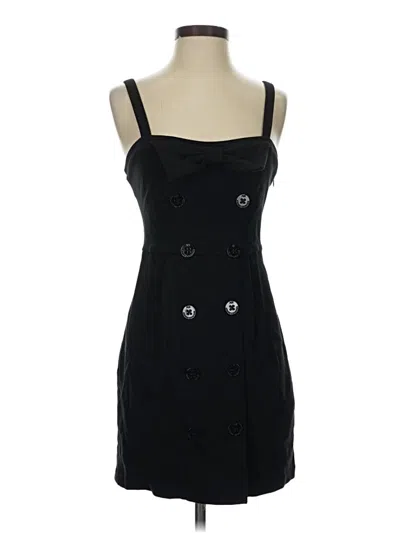 Pre-owned Armani Exchange Cocktail Dress In Black