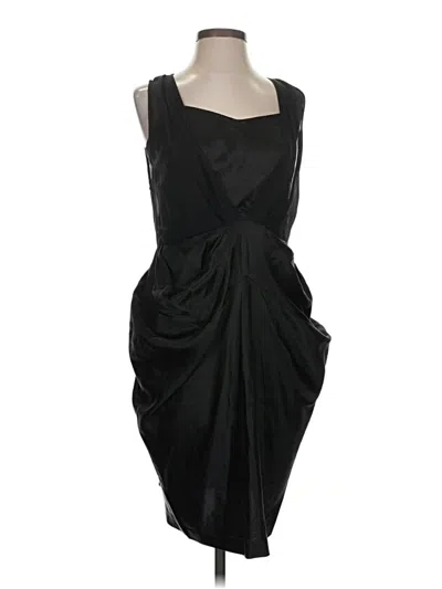 Pre-owned Armani Exchange Cocktail Dress In Black