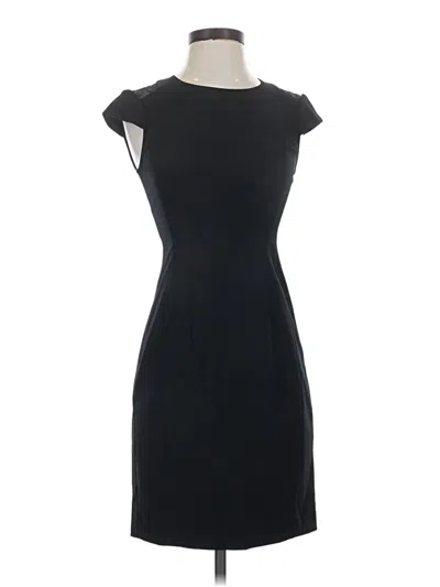 Pre-owned Armani Exchange Cocktail Dress In Black