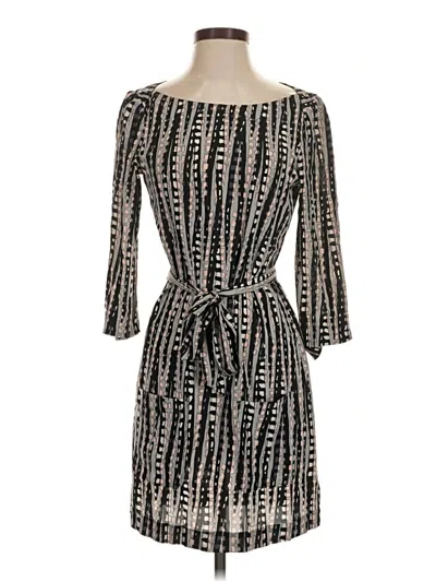 Pre-owned Armani Exchange Cocktail Dress In Black