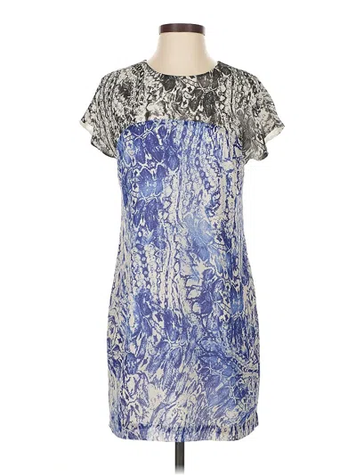 Pre-owned Armani Exchange Cocktail Dress In Blue