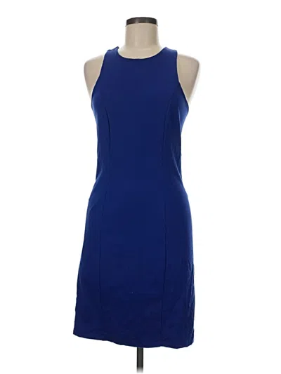 Pre-owned Armani Exchange Cocktail Dress In Blue