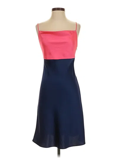 Pre-owned Armani Exchange Cocktail Dress In Blue