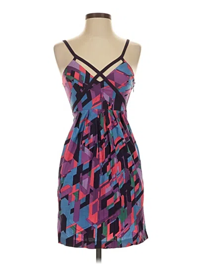 Pre-owned Armani Exchange Cocktail Dress In Blue