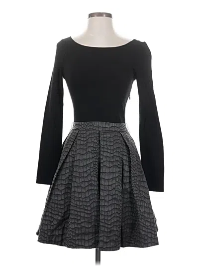 Pre-owned Armani Exchange Cocktail Dress In Gray