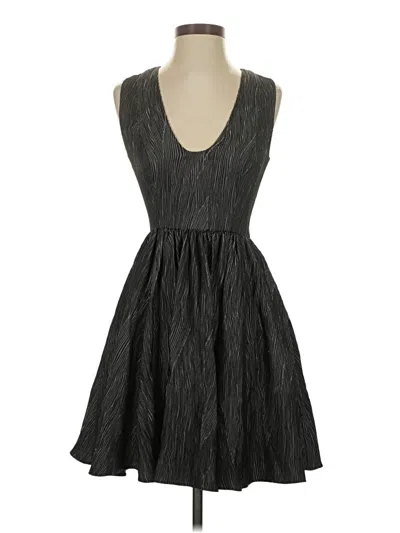 Pre-owned Armani Exchange Cocktail Dress In Gray
