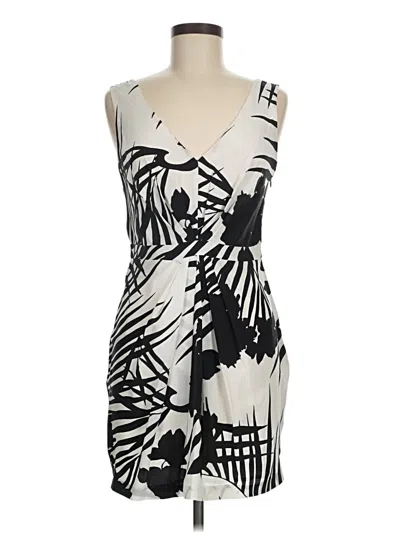 Pre-owned Armani Exchange Cocktail Dress In Ivory