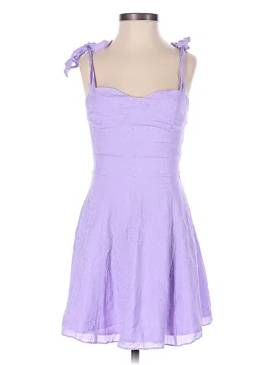 Pre-owned Armani Exchange Cocktail Dress In Purple