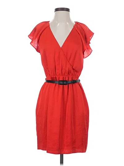 Armani Exchange Cocktail Dress In Red
