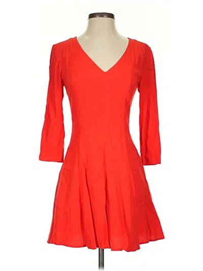 Pre-owned Armani Exchange Cocktail Dress In Red