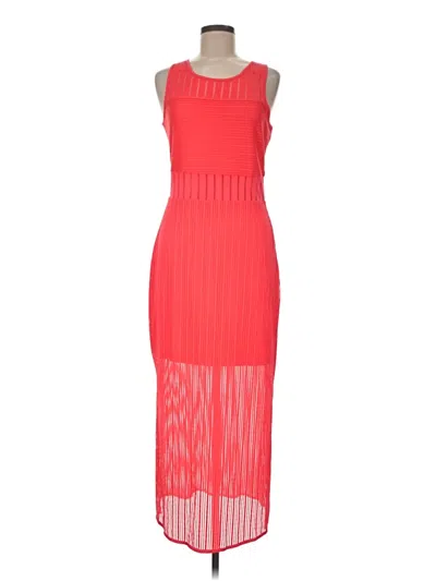 Pre-owned Armani Exchange Cocktail Dress In Red