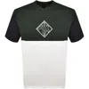 Armani Exchange Colour Block T Shirt Green In Green