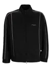 Armani Exchange Contrasting-piping Sweatshirt In Black