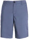 Armani Exchange Cotton Bermuda Shorts In Light Blue