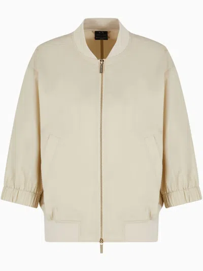 Armani Exchange Cotton Bomber Jacket