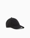 Armani Exchange Cotton Hat In Black
