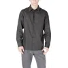 Armani Exchange Black Cotton Shirt In Black