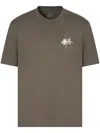 Armani Exchange Regular Fit T-shirts In 绿色