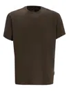 Armani Exchange Cotton T-shirt In Brown
