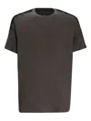 Armani Exchange Logo-embroidered Cotton T-shirt In Brown