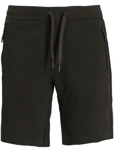 Armani Exchange Logo-print Detail Shorts In Green