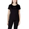 Armani Exchange Cotton Women's T-shirt In Black