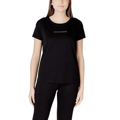 Armani Exchange Cotton Women's T-shirt In Black