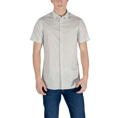 Armani Exchange Cream Cotton Shortsleeve In White