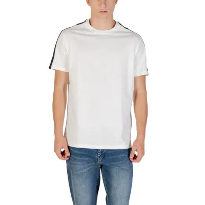 Armani Exchange Essential Logo-tape T-shirt In White