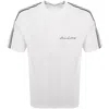 Armani Exchange Crew Neck Logo T Shirt White In White