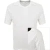 ARMANI EXCHANGE ARMANI EXCHANGE CREW NECK LOGO T SHIRT WHITE