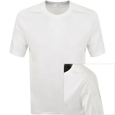 Armani Exchange Crew Neck Logo T Shirt White